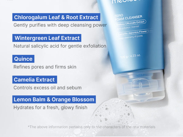 MEDICUBE: Zero Foam Cleanser (120g)