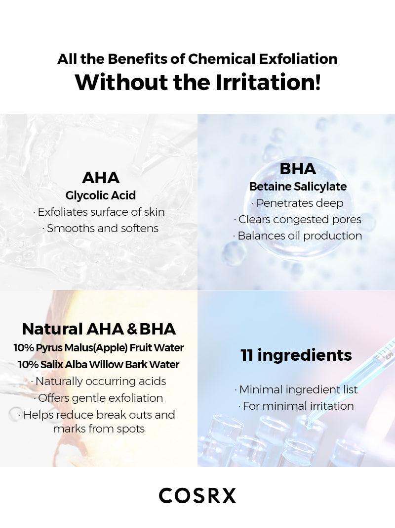 COSRX: AHA/BHA Clarifying Treatment Toner 150ml