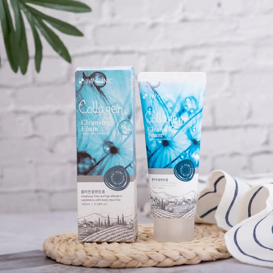3W CLINIC: Collagen Cleansing Face Foam 100ml