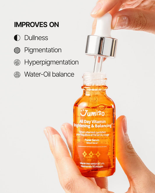 JUMISO: All Day Vitamin Brightening & Balancing Serum 30ml