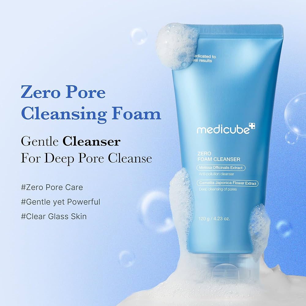 MEDICUBE: Zero Foam Cleanser (120g)