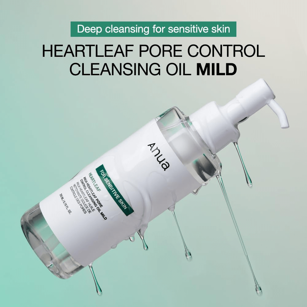 ANUA Heartleaf Pore Control Cleansing Oil 200ml (MILD)