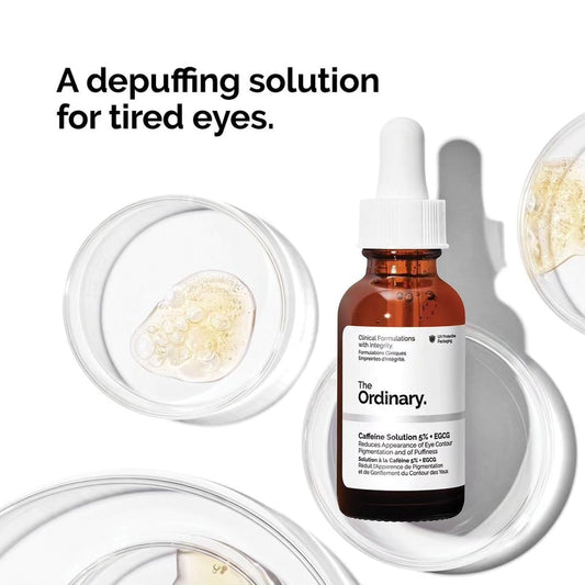 .The Ordinary
Caffeine 5% + EGCG Depuffing Eye Serum