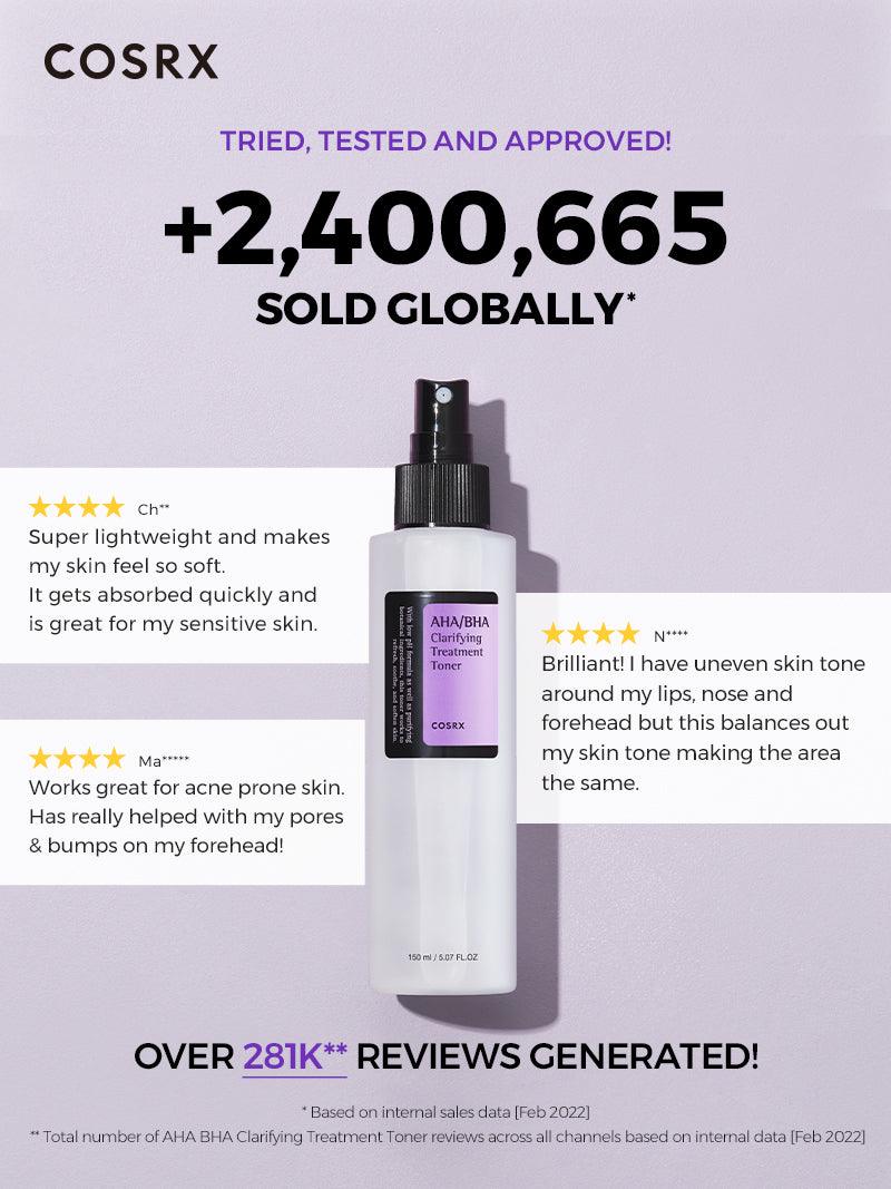COSRX: AHA/BHA Clarifying Treatment Toner 150ml