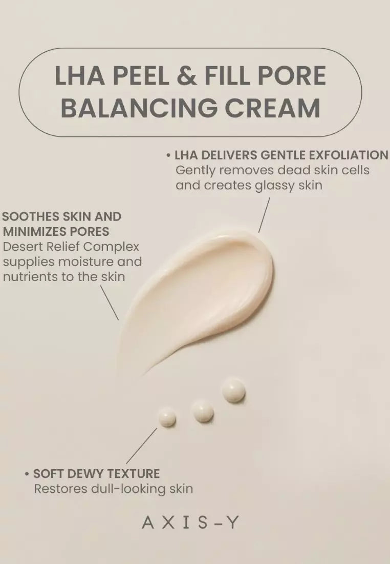 AXIS-Y LHA Peel & Fill Pore Balancing Cream 50ml