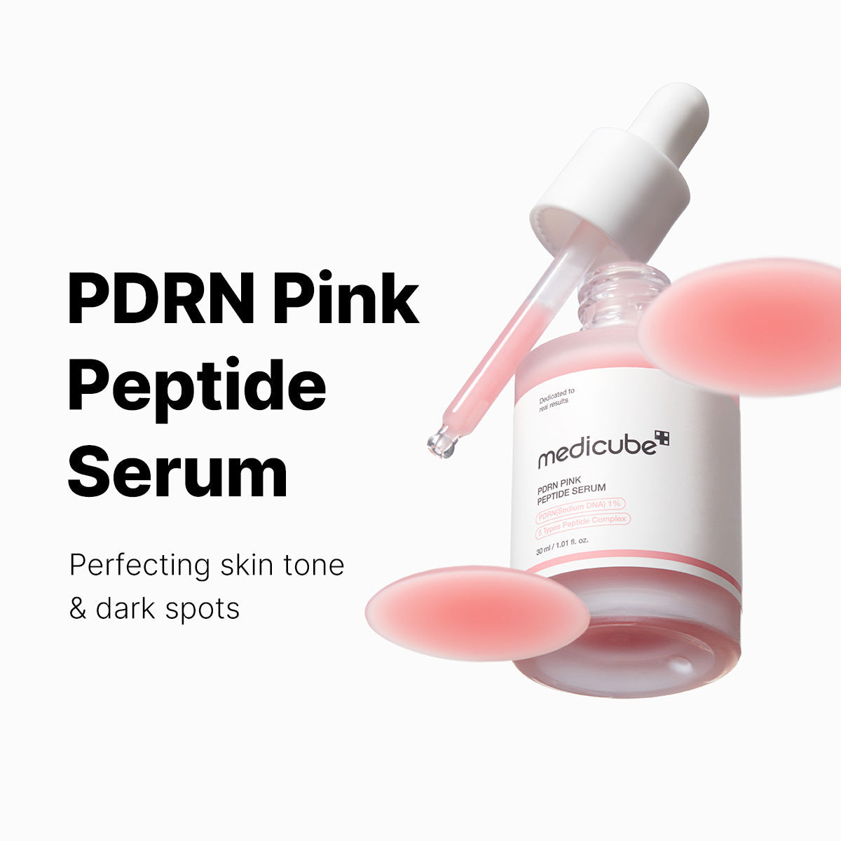 MEDICUBE
Collagen PDRN Pink Peptide Serum (30ml)