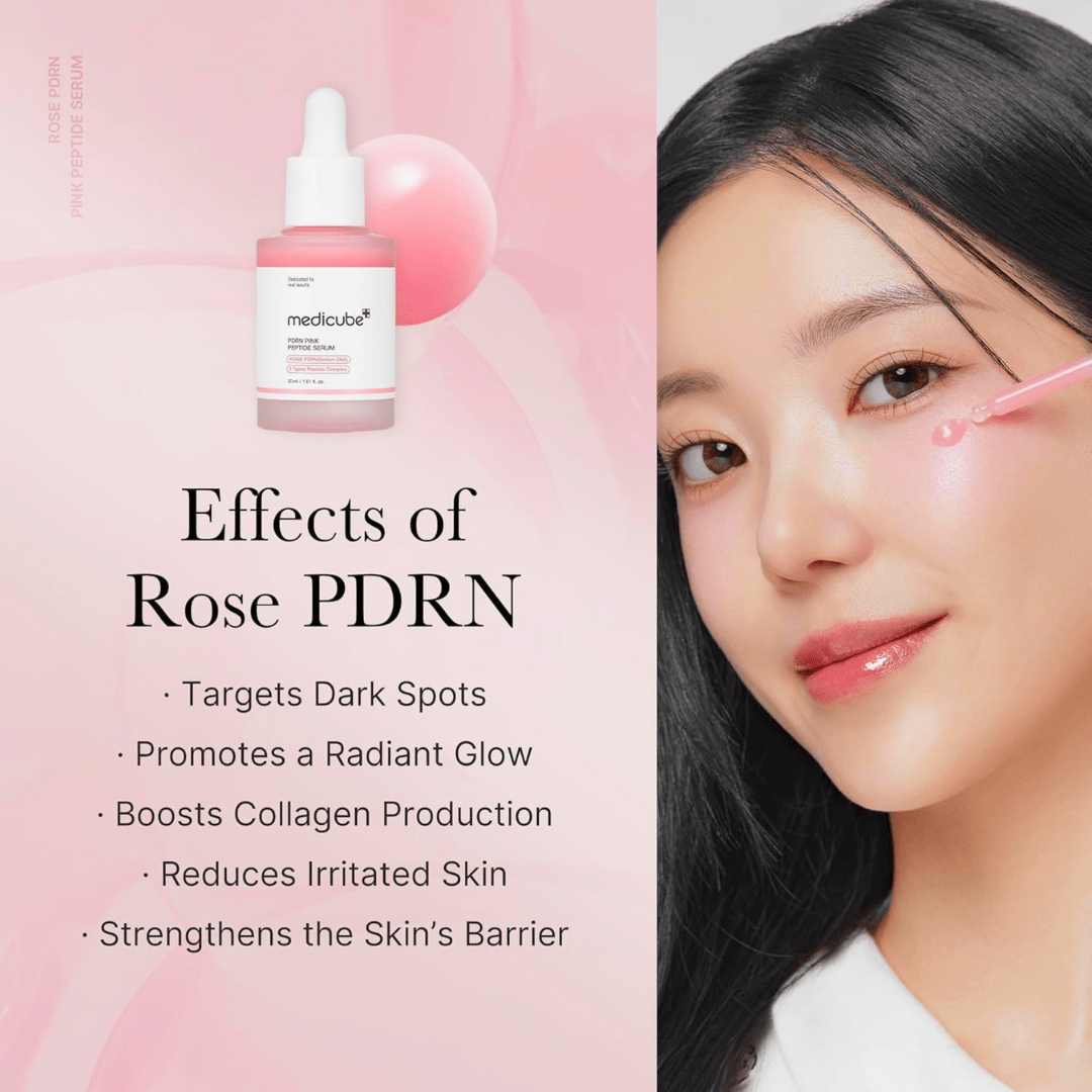 MEDICUBE
Collagen PDRN Pink Peptide Serum (30ml)