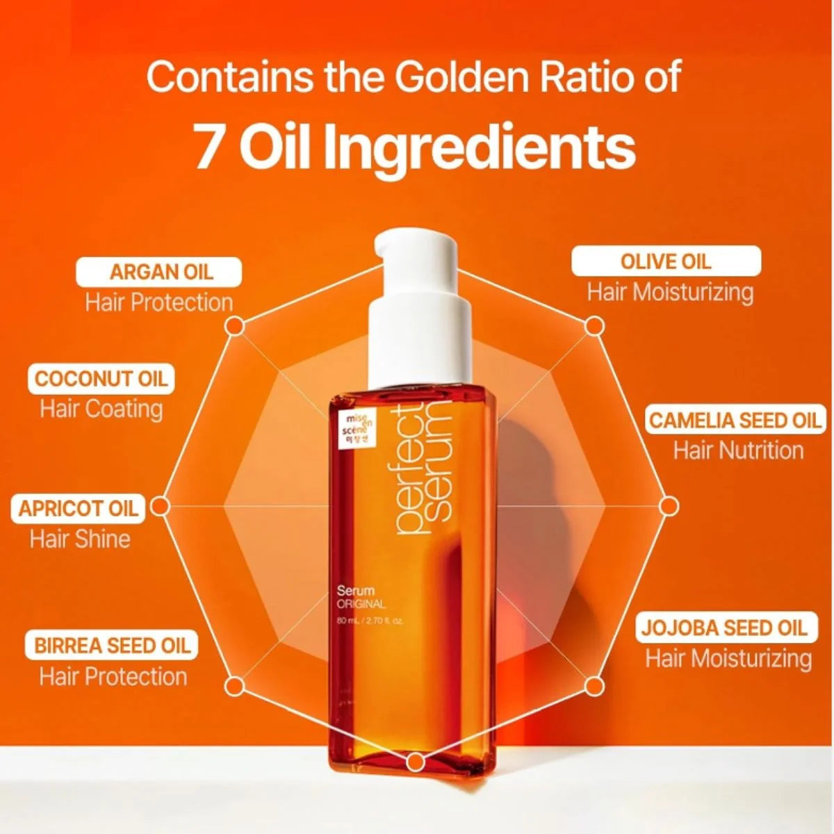 (NEW) Mise en Scène Perfect Hair Serum 80ml