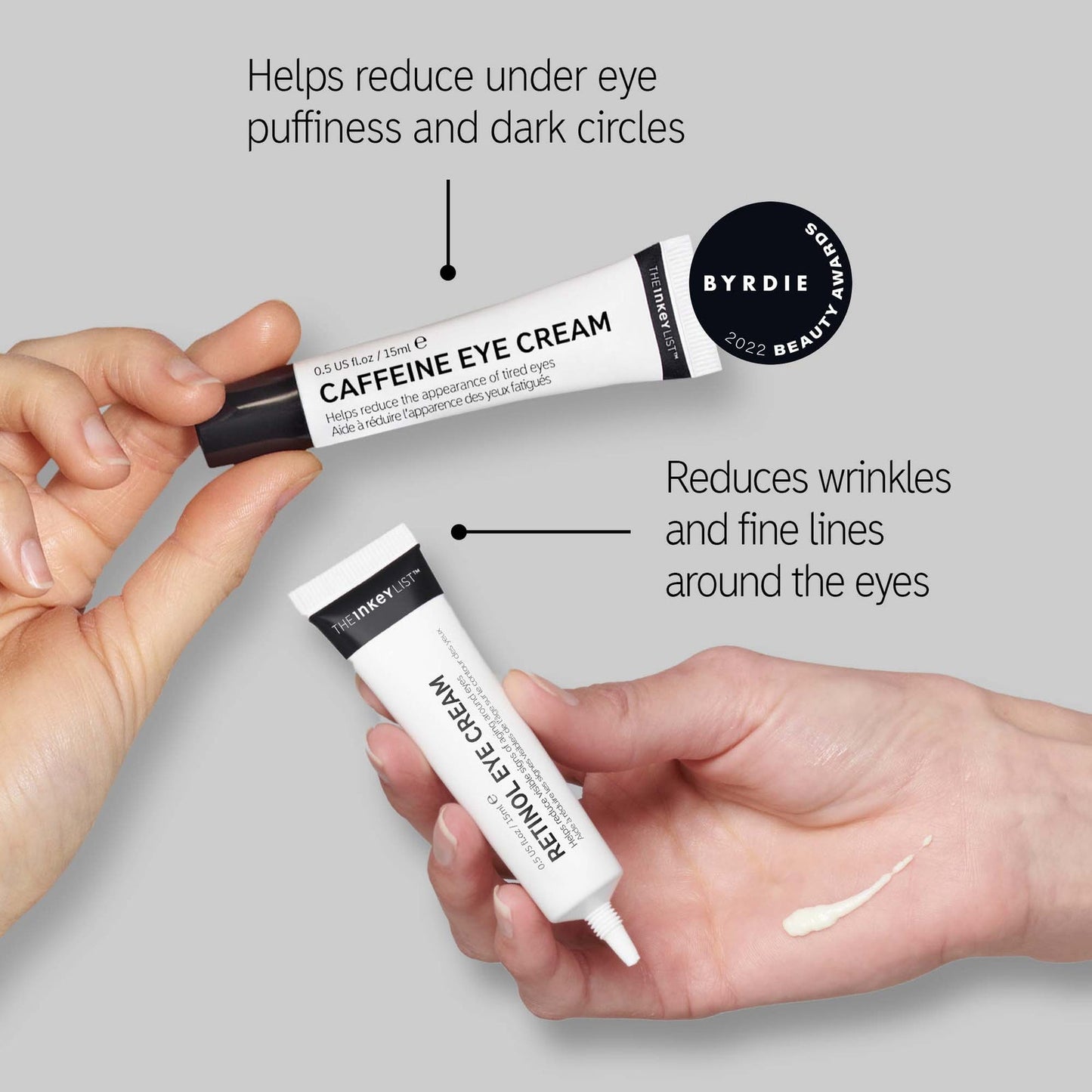 A UK brand - The INKEY list Caffeine Eye Cream 15ml